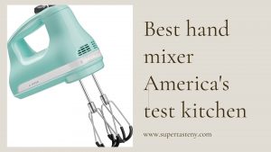 Best Hand Mixer According to America's Test Kitchen
