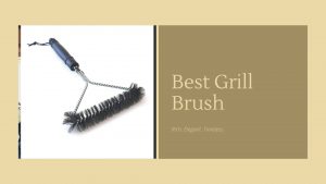 America's Test Kitchen Best Grill Brush
