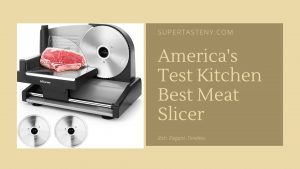 America's Test Kitchen Best Meat Slicer