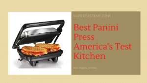 America's Test Kitchen Best Panini Press